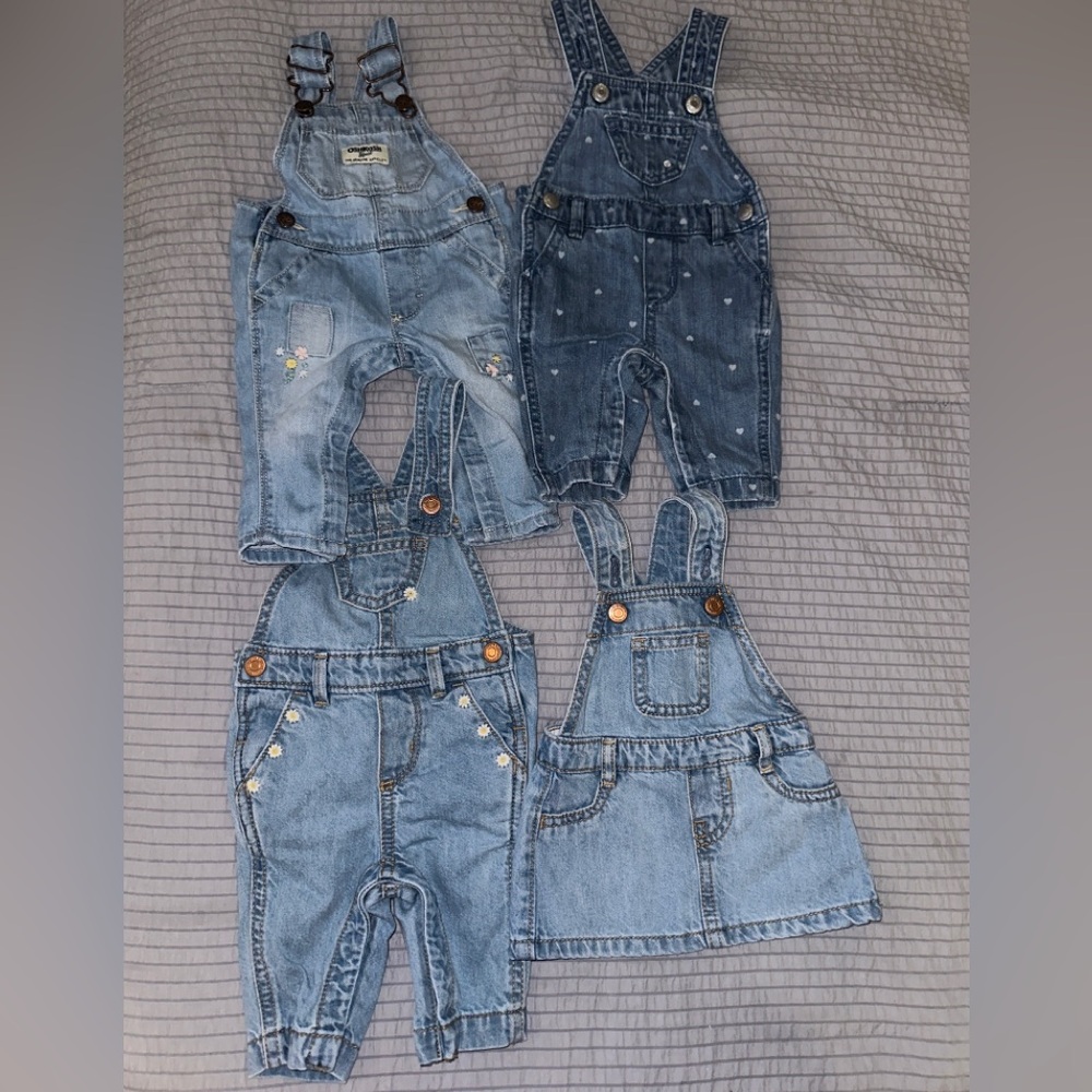 Denim baby’s bundle